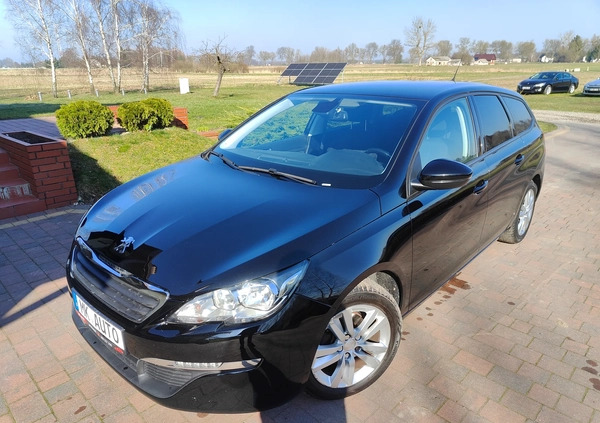 Peugeot 308 cena 31900 przebieg: 203386, rok produkcji 2016 z Orzesze małe 191